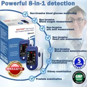 BQYOOM™ High Precision Non-Invasive Blood Glucose Meter