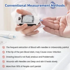 BQYOOM™ Laser Blood Glucose Monitoring Device